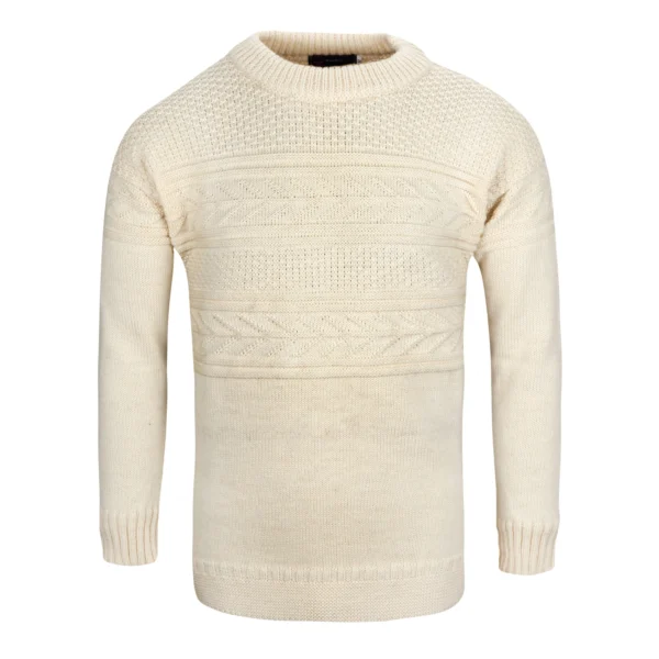 Guernsey Crew Neck Jumper