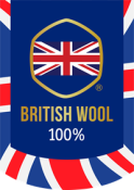 100% British Wool Logo